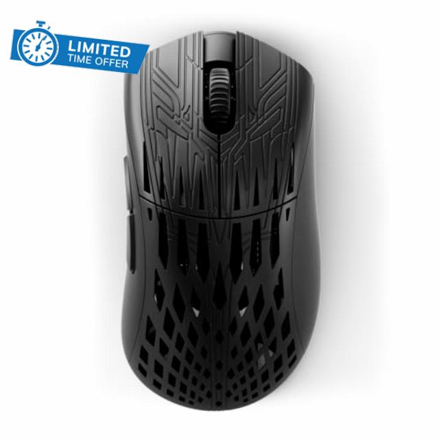 PWNAGE Stormbreaker Max CF Wireless Gaming Mouse 8kHz - 45grams Ultralight Esports Pro Gamer Flawless Professional Xero PAW3950 Optical Sensor 36