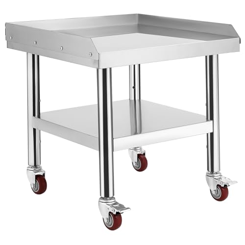 220 lbs Bottom Shelf | Adjustable Legs with 2" Edge Baffle | Ideal for Commercial Kitchens
