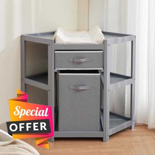 Corner Diaper Changing Table