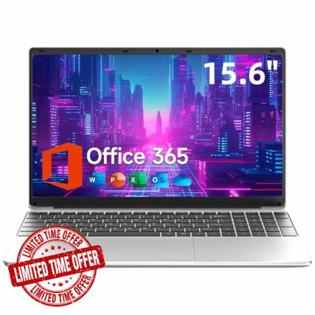 15.6 Inch Laptop with Office 365
