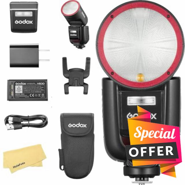 Godox V1 Pro C V1Pro-C USA Version Camera Flash Compatible for Canon Camera Flash Speedlite
