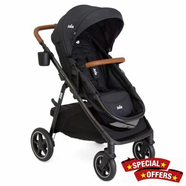 Ginger lx 4-in-1 One-Hand Pramette Stroller - Easy Convertible Pramette and Stroller with a One-Hand Pramette Conversion
