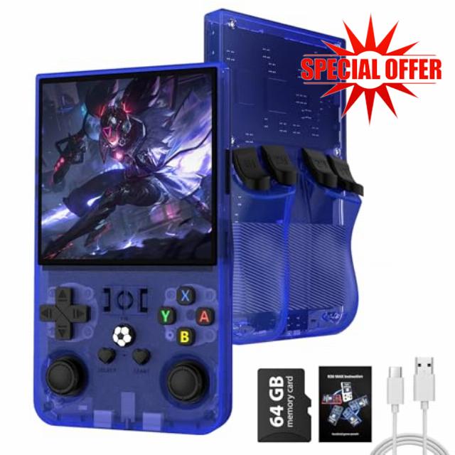 2025 New R36MAX Retro Handheld Game Console