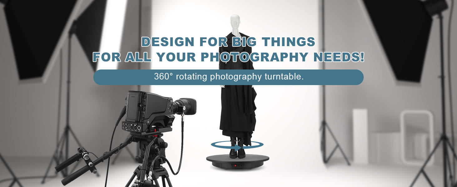 Remote Motorized Rotating Display Stand