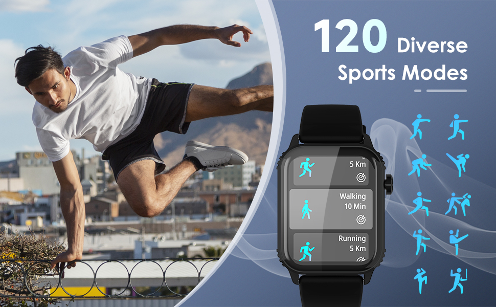 Smart Watch with Multiple Functions