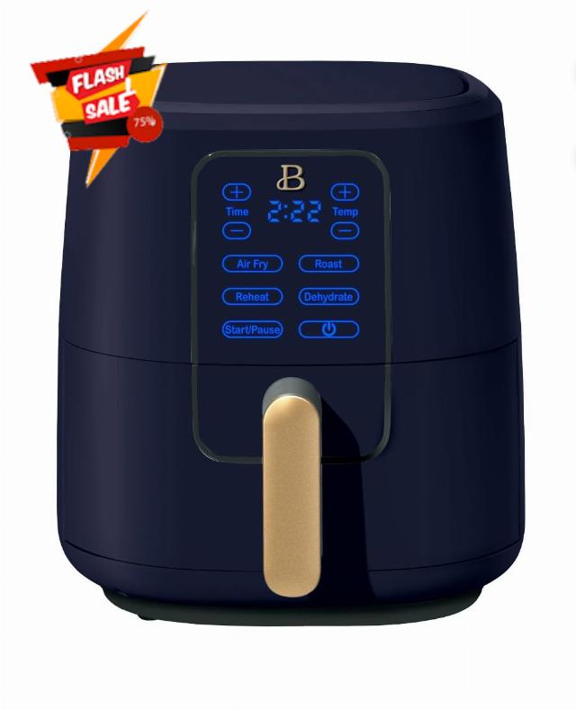 Beautiful 6 Qt Air Fryer With Turbocrisp Technology And Touch-Activated Display