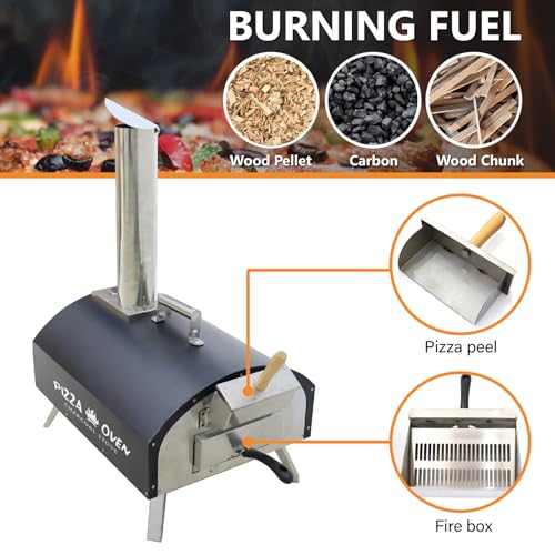 Portable Min Pizza Oven for Outdoor Cooking