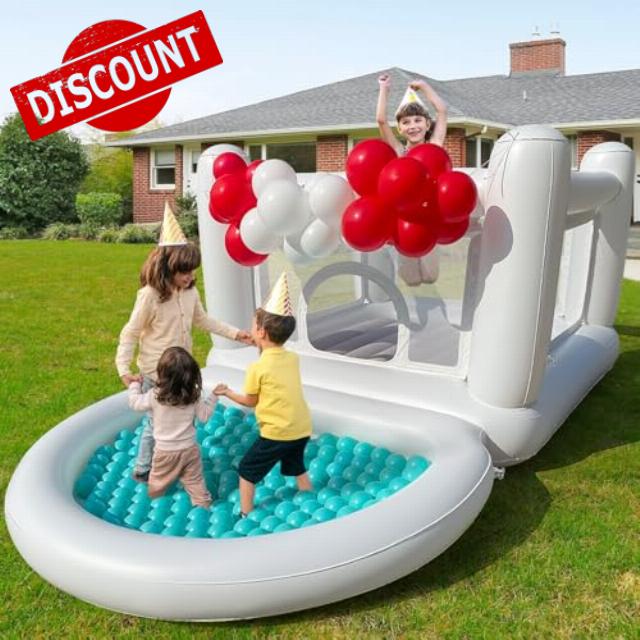 White Bounce House