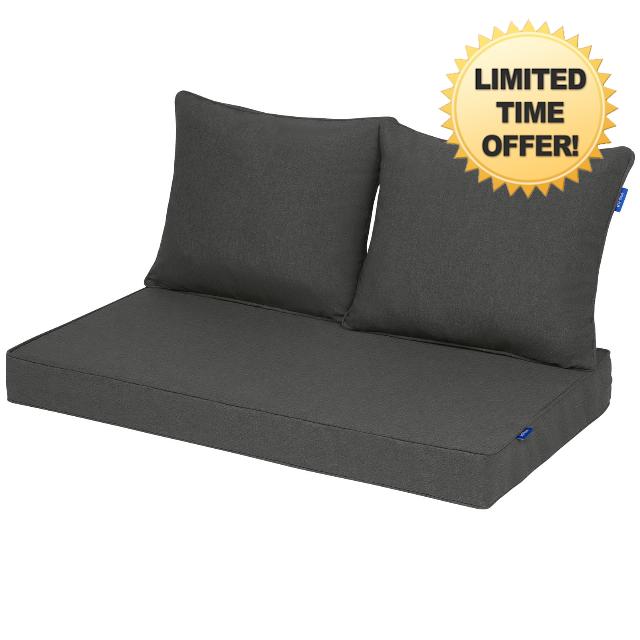 Outdoor Loveseat Cushion Set 44'' x 24''