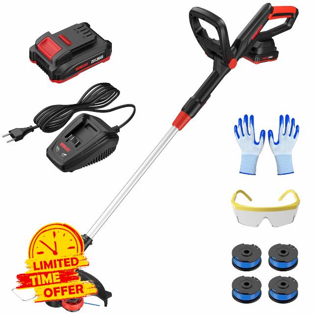 String Trimmer Cordless with Auto Feed