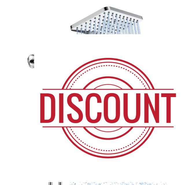 Shower Heads with Handheld Spray Combo