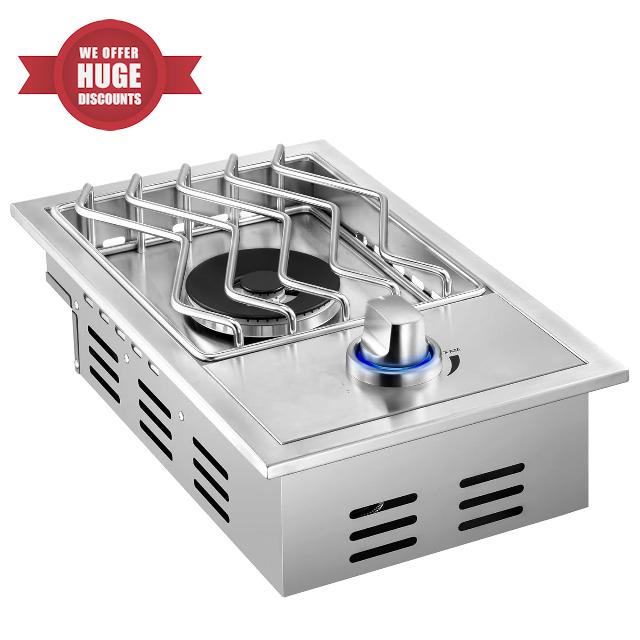 Grilling Side Burners for Outdoor Kitchen