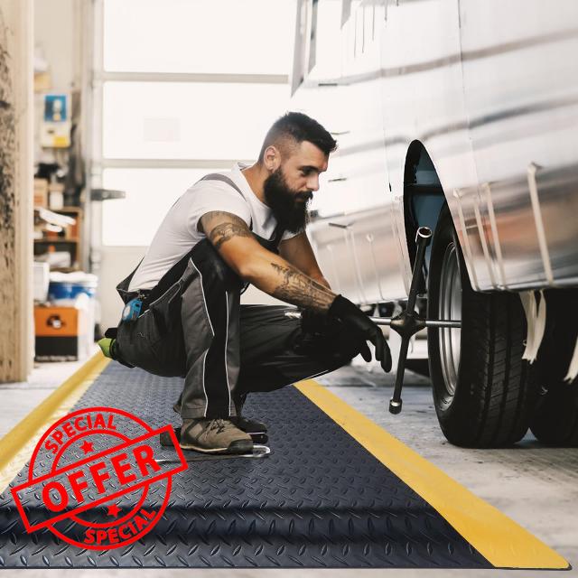 3' x 7' Anti Fatigue Mats Industrial