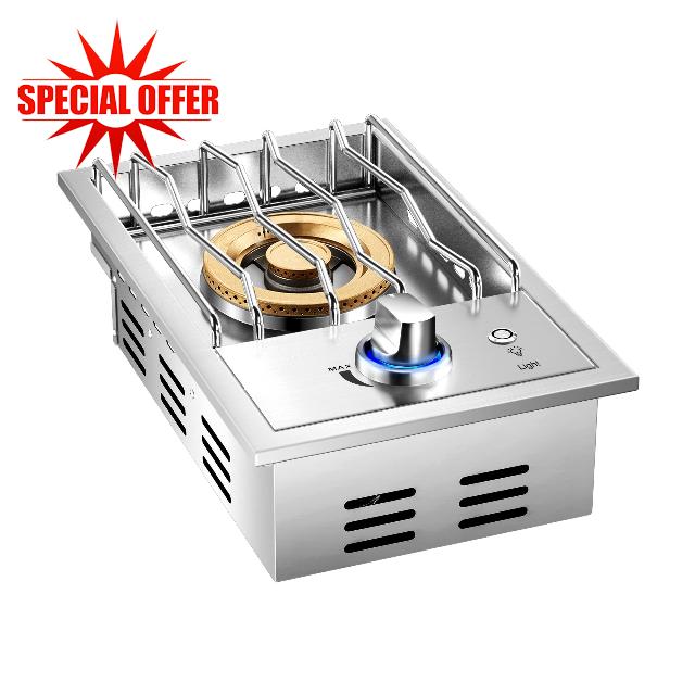 Grilling Side Burners for Outdoor Kitchen