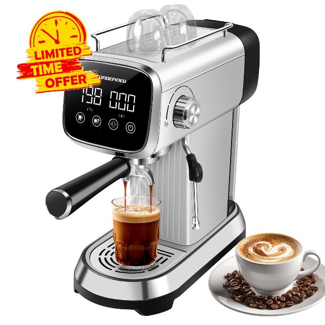 Expresso Coffee Machines with LED Display