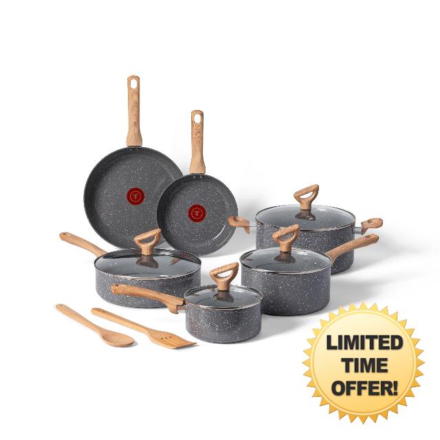 T-fal Revive Ceramic Cookware Sets