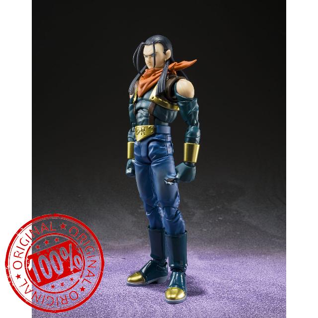 TAMASHII NATIONS Dragon Ball GT S.H.Figuarts Super Android 17 Action Figure 20 cm
