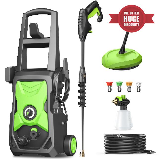 Electric Pressure Washer for Effortless Cleaning