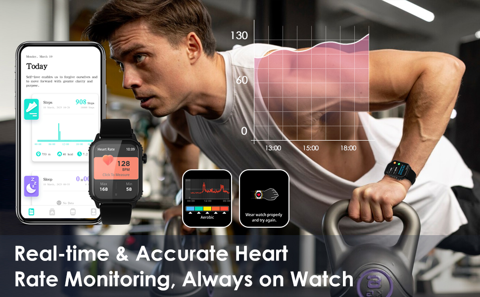 Smart Watch with Effortless Link-Up