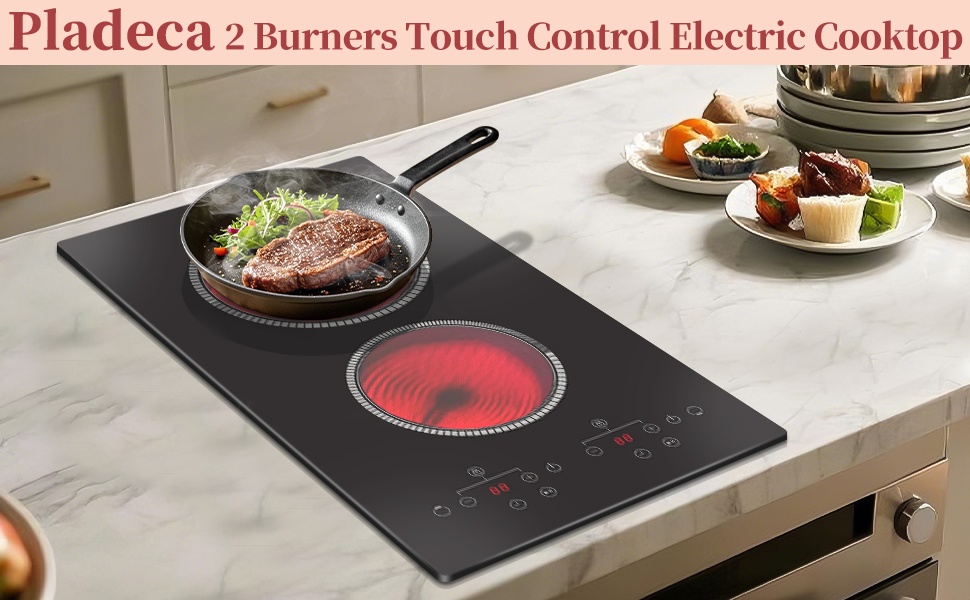 2 burner electric cooktop double burner electric cooktop cooktop 12 inch electric stove top plug in