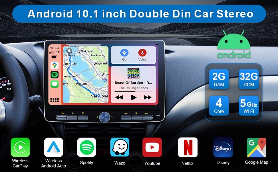 double din car stereo