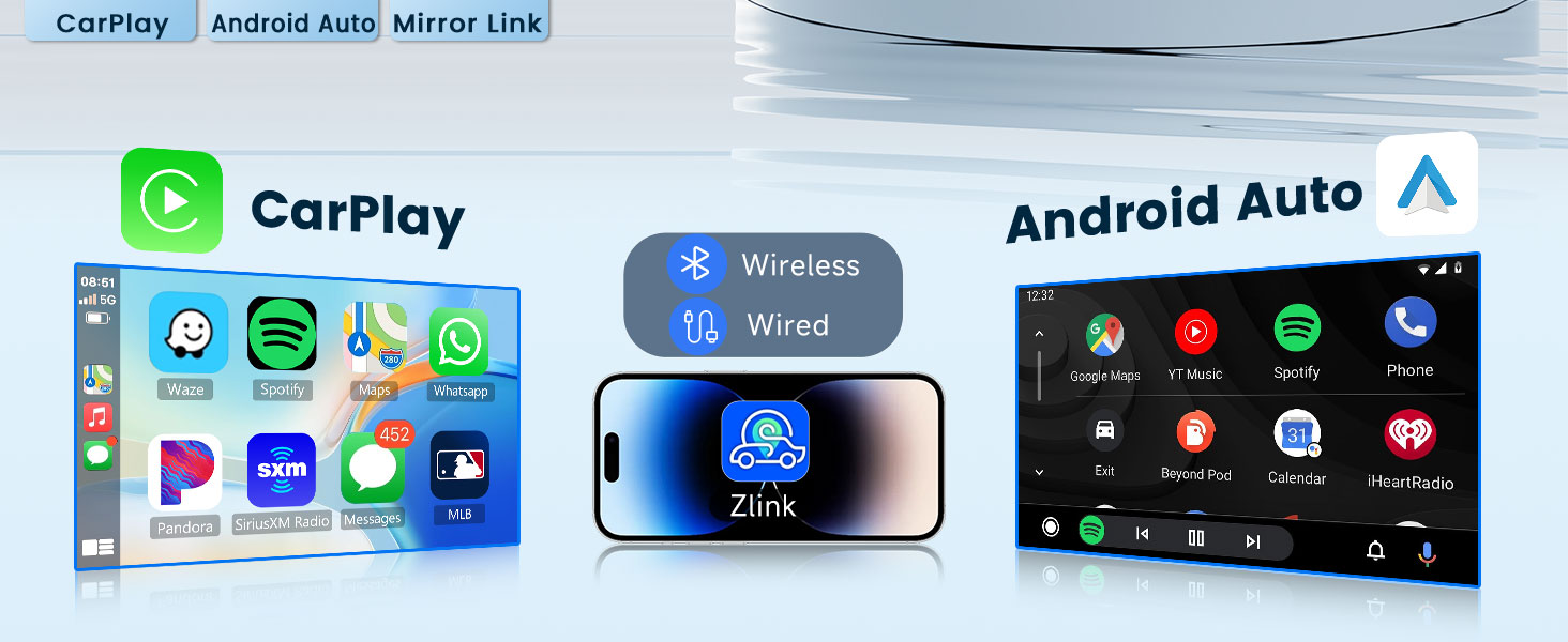 Wireless CarPlay/Android Auto