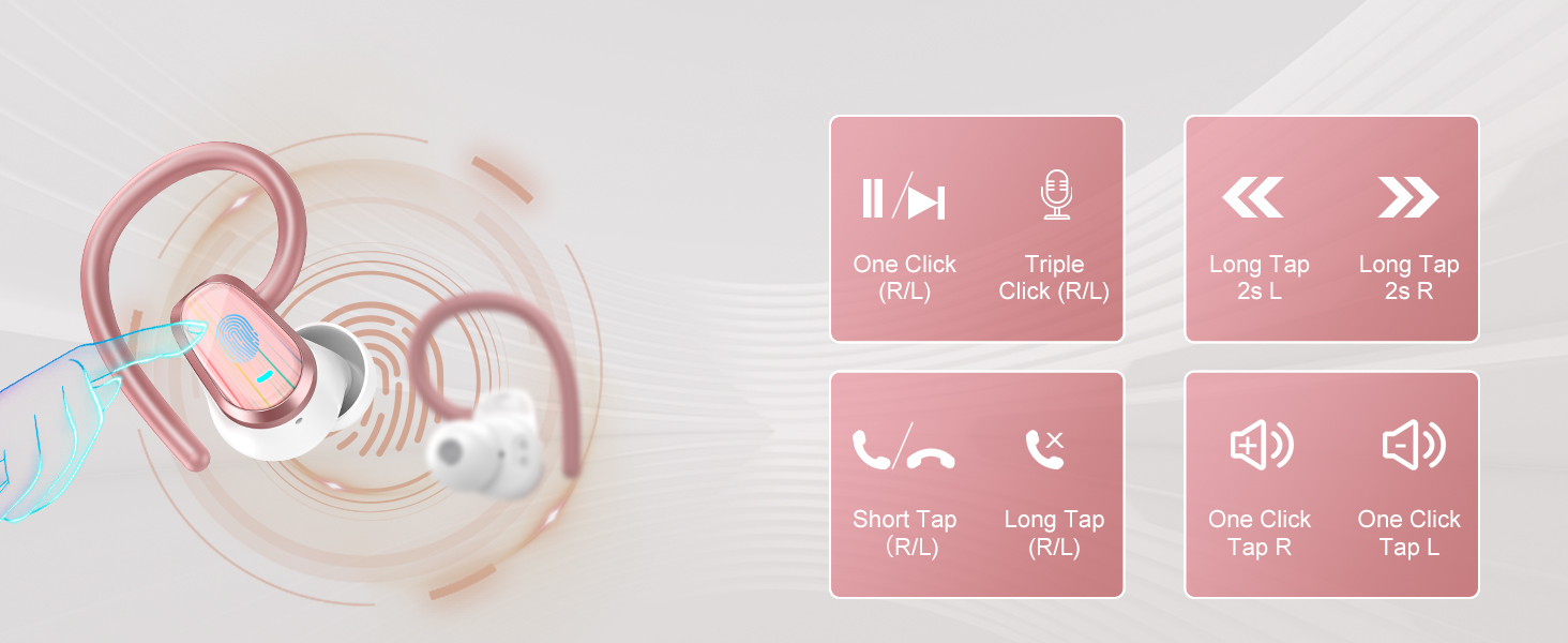 Bluetooth Headphones Sport