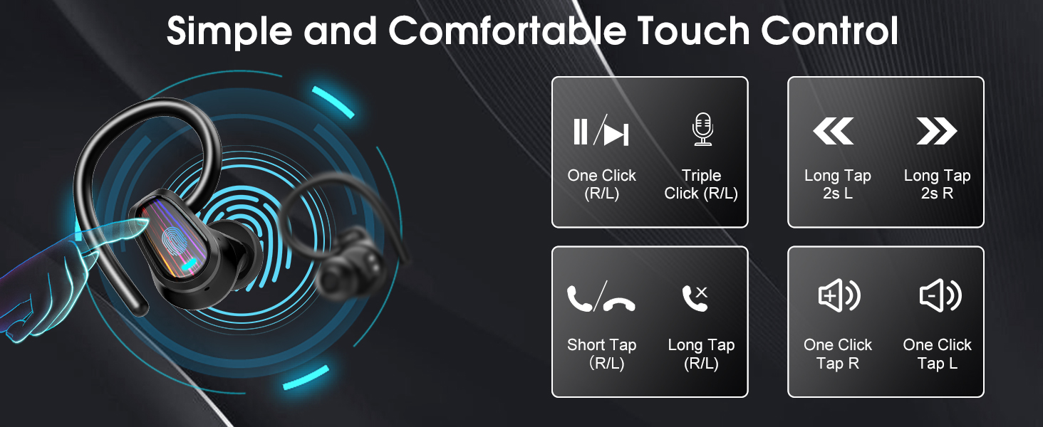 Bluetooth Headphones Sport