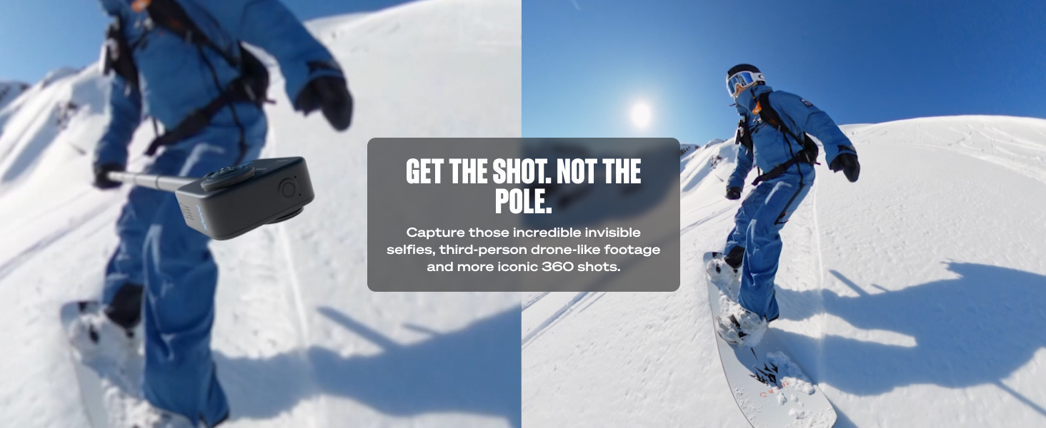 Get the shot. Not the pole.
