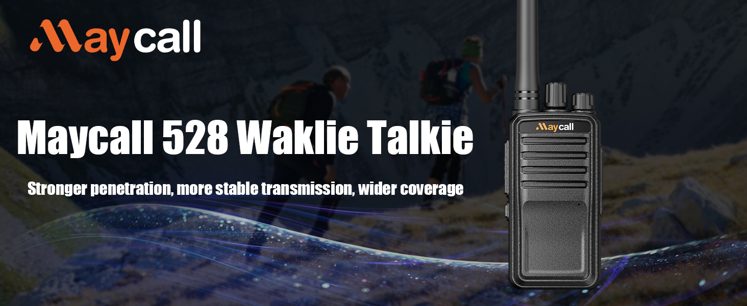 Maycall 528 handheld walkie talkie
