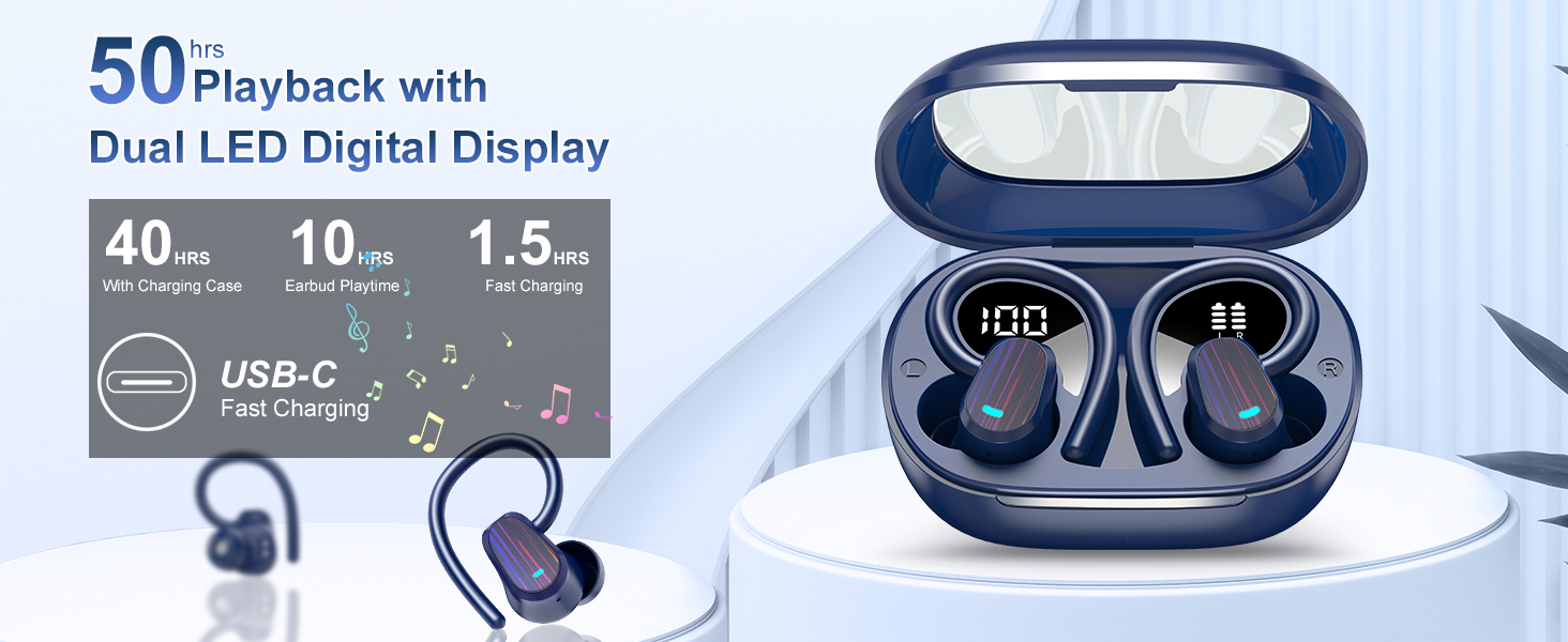 Bluetooth Headphones Sport