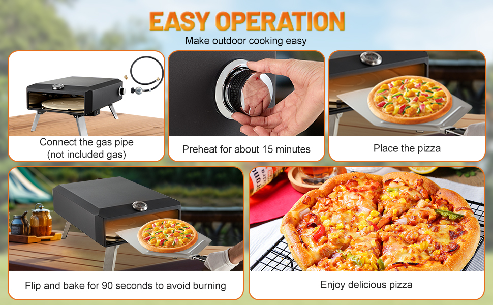 Gas Pizza Oven Outdoor