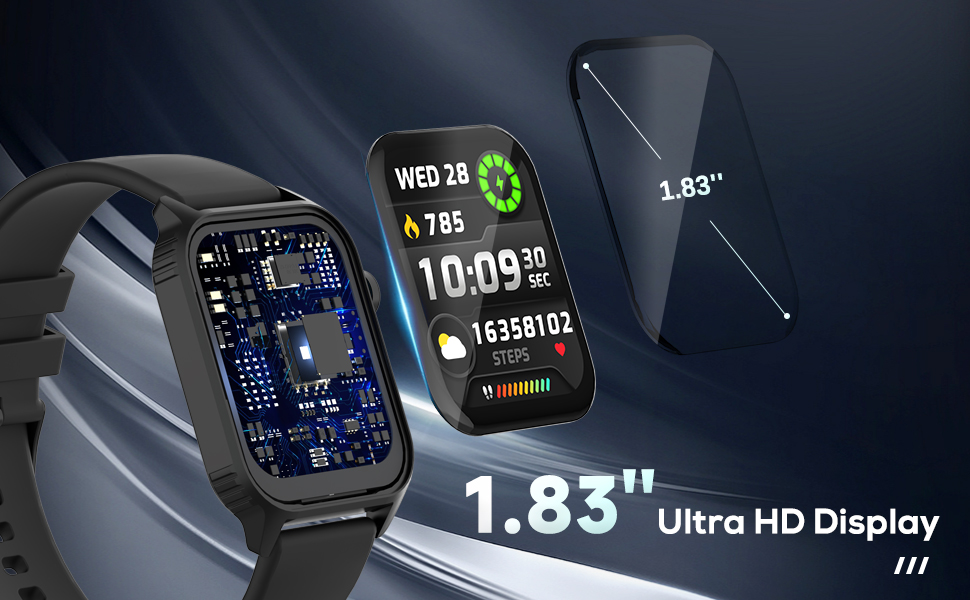 TRAUSI Smartwatch for Women Men