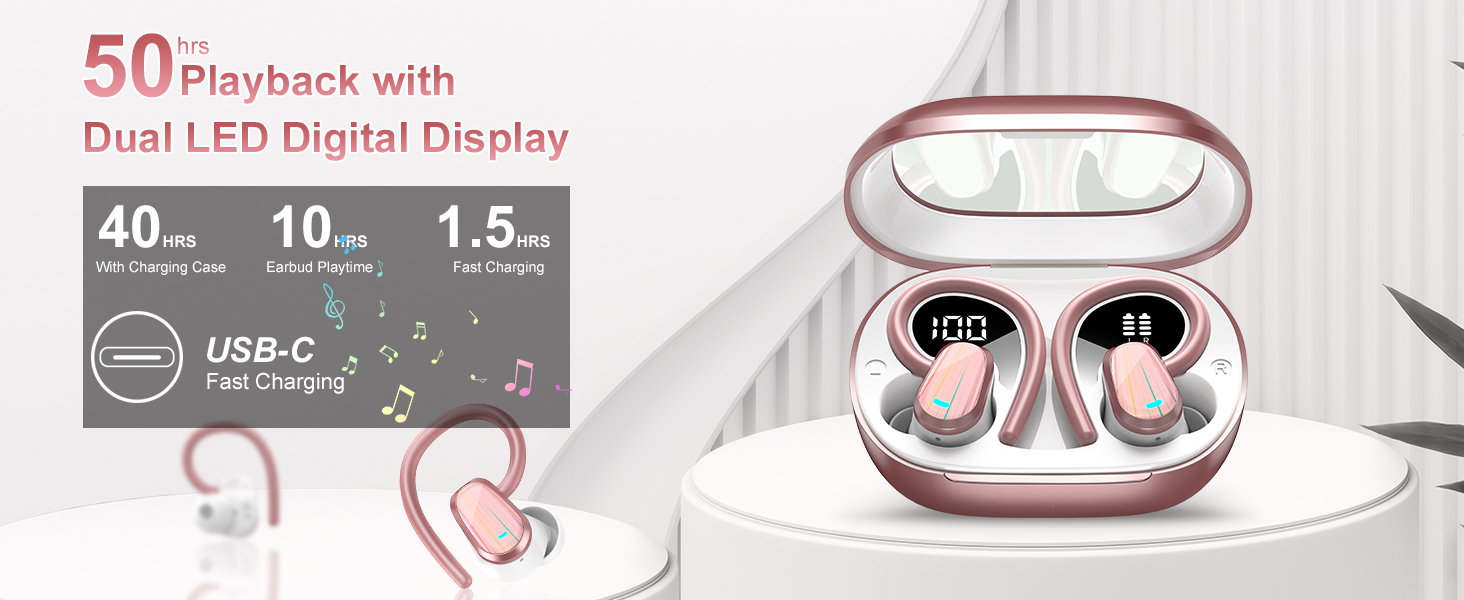 Bluetooth Headphones Sport