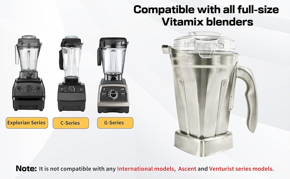 vitamix blender stainless steel