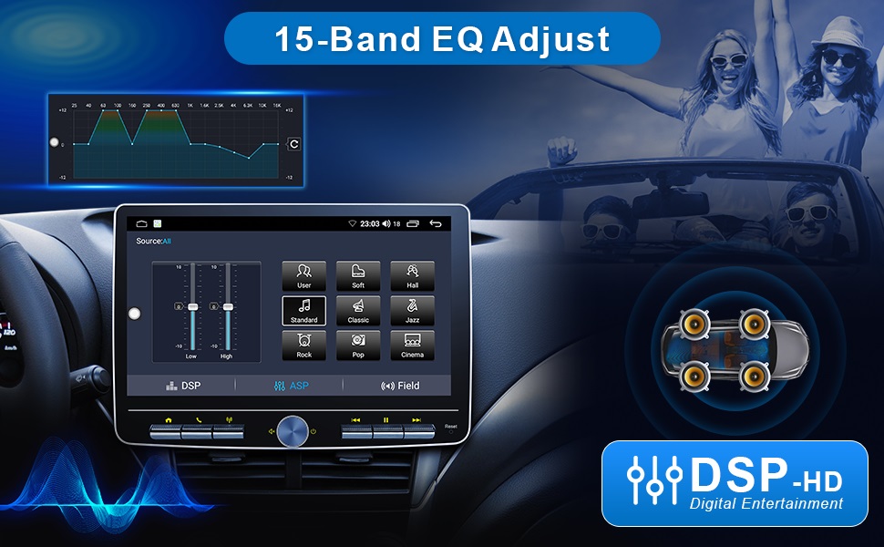 10 inch double din car stereo