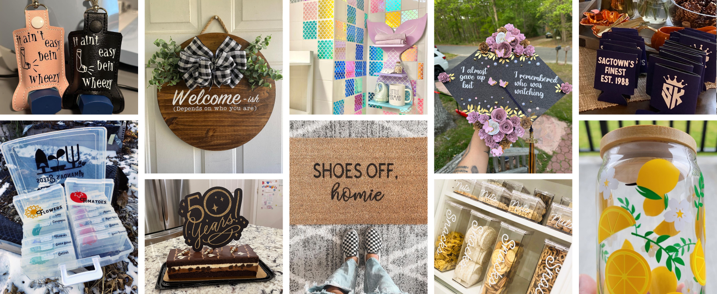 projects customers made with Maker 4 machine