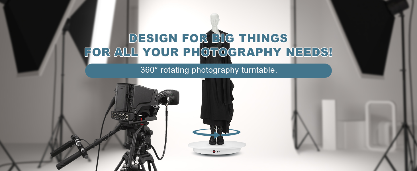 Remote Motorized Rotating Display Stand