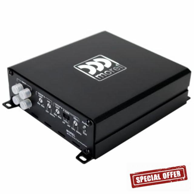 Morel MPD 4.70 280W 4-Channel Car Audio Compact Amplifier