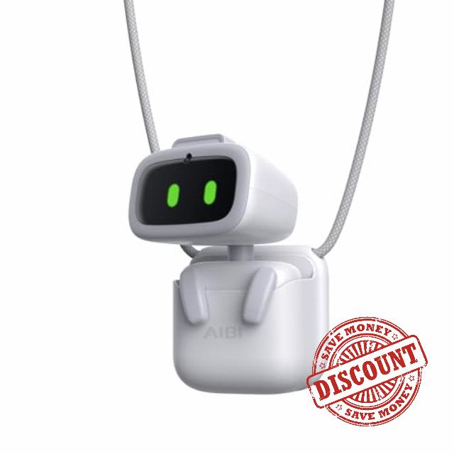 Aibi Pocket Pet - Wearable Robot | ChatGPT Powered AI Companion with Voice Commands