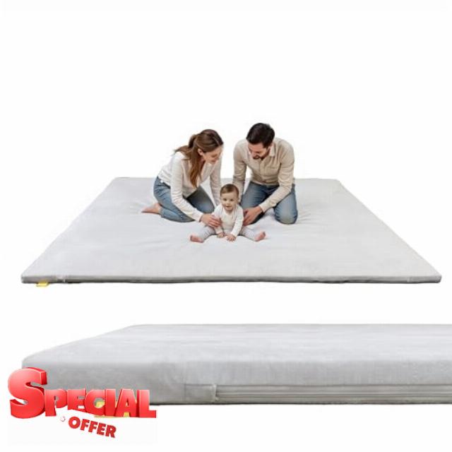 79" ×71" Padded Baby Play Mat for Floor