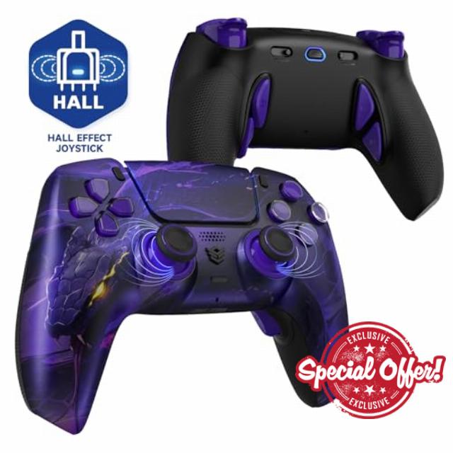 HEXGAMING PHANTOM Pro Controller with 4 Remappable Buttons