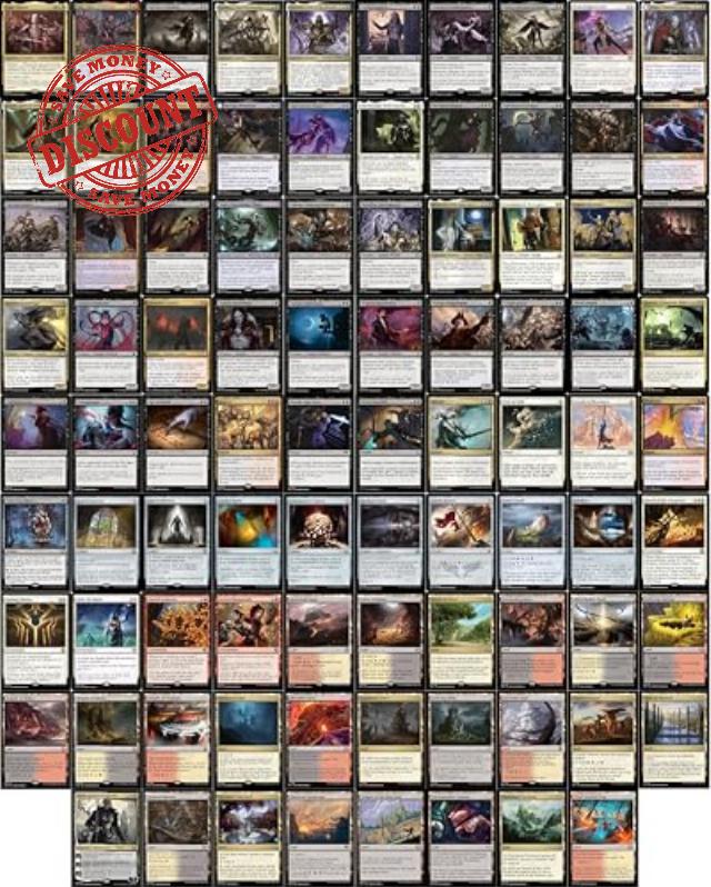 Elite Commander Vampire Deck - Edgar Markov - Mardu Black Red White - EDH cEDH - 100 Card - Custom MTG Deck - Very Strong!
