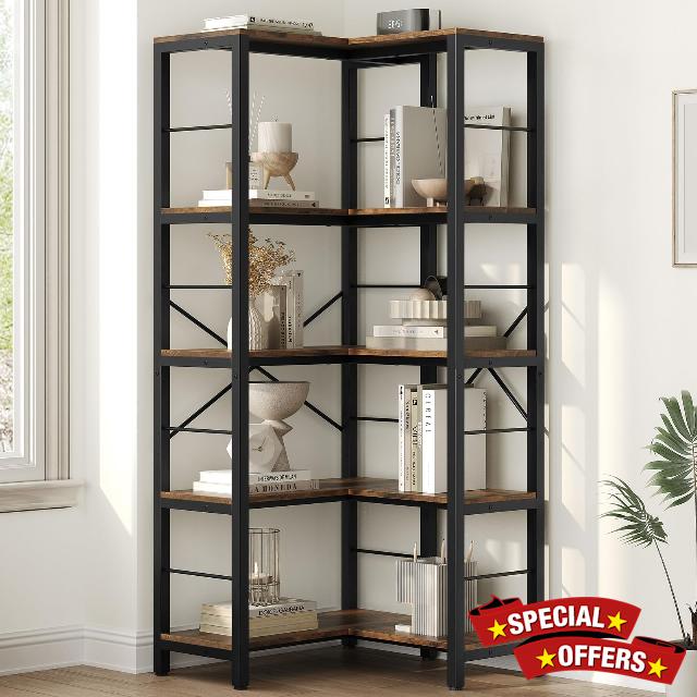 Corner Book Shelf