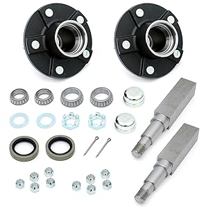 Trailer Hub Assembly with 1-3/8