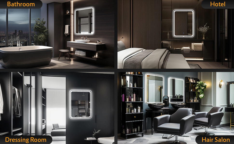 modern bathroom mirror