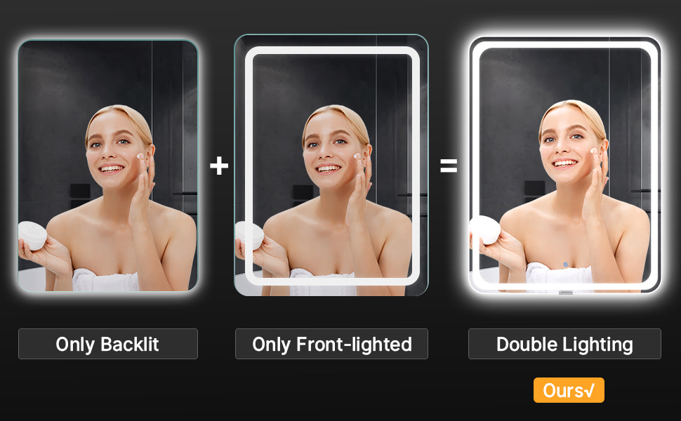 led bathroom mirror
